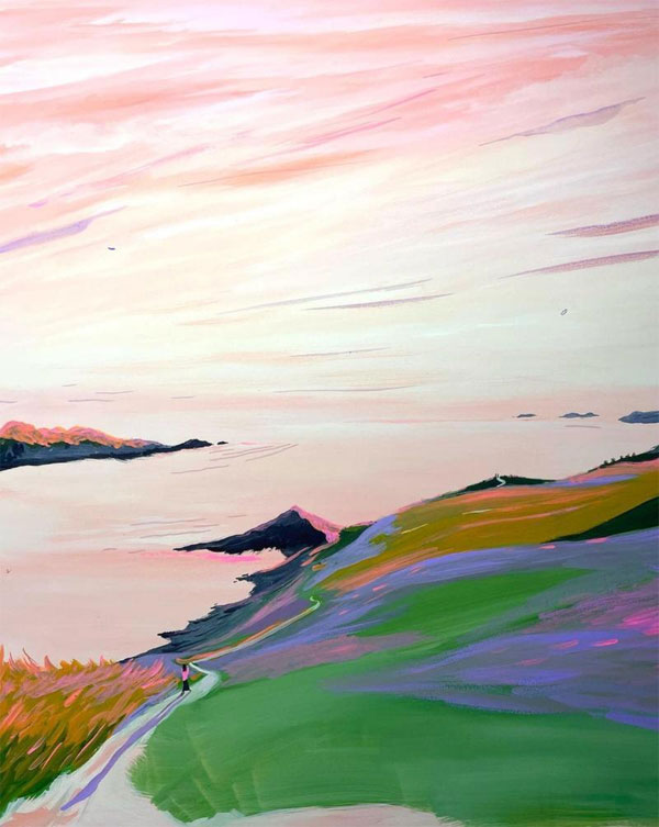 合肥风景油画